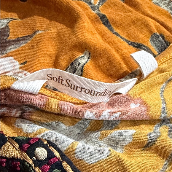 Sundance Mustard Floral Tunic - Etana - Picture 6 of 14